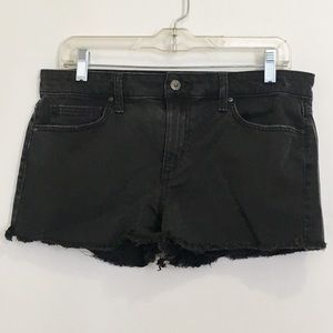 Joe’s Jeans Black Cut Off Shorts Size 30